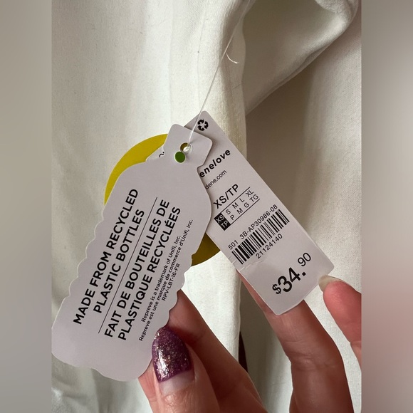 (Size XS) Ivory Sweatshirt - Picture 3 of 4